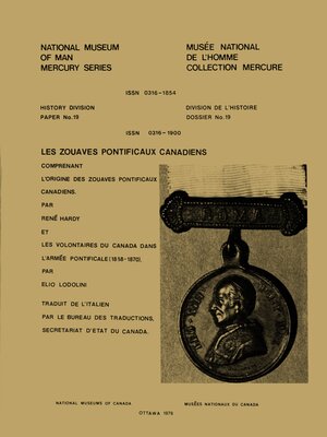 cover image of Zouaves pontificaux canadiens